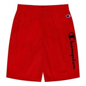 Boy's Champion RED Mesh Athletic Shorts NWT